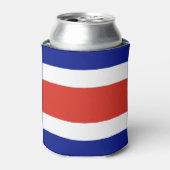 Costa Rica Burgervlag Blikjeskoeler (Blikje Voorkant)