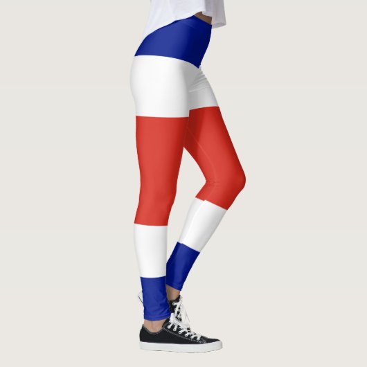 Costa Rica Burgervlag Leggings (Rechts)