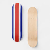 Costa Rica Burgervlag Skateboard (Voorkant)