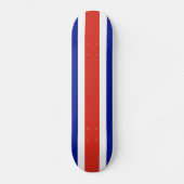 Costa Rica Burgervlag Skateboard (Voorkant)