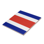 Costa Rica Burgervlag Tegeltje (Zijkant)