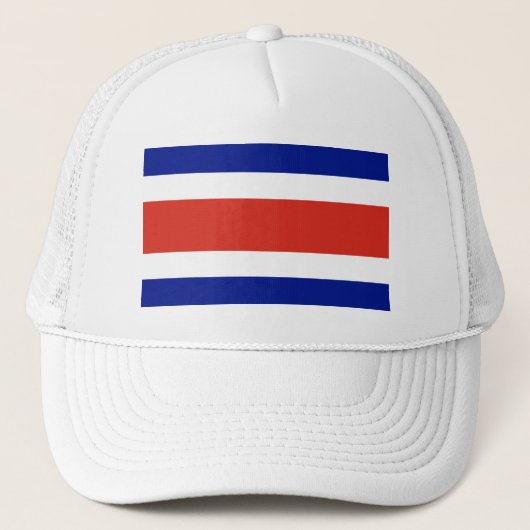Costa Rica Burgervlag Trucker Pet (Voorkant)