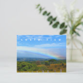 Costa Rica Campagne Carte postale Arc-en-ciel (Debout devant)