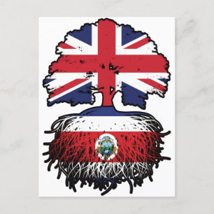 Costa Rica Costa Ricaans Brits - Brits - Bergoldvl Briefkaart