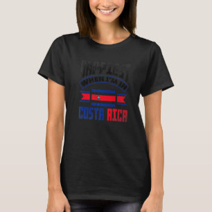 Costa Rica Costa Ricaanse vlag die het meest voork T-shirt