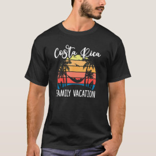 Costa Rica Family Vacation Holiday Matching Group T-shirt