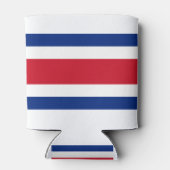 Costa Rica Flag Blikjeskoeler (Achterkant)