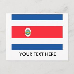 Costa Rica Flag Briefkaart