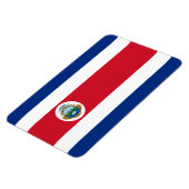 Costa Rica Flag Magneet (Linkerzijde)