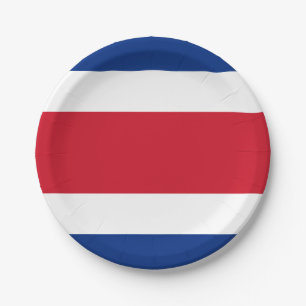 Costa Rica Flag Papieren Bordje