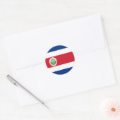 Costa Rica Flag Sticker (Envelop)