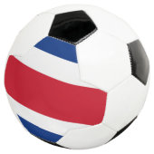 Costa Rica Flag Voetbal (Drie kwart)