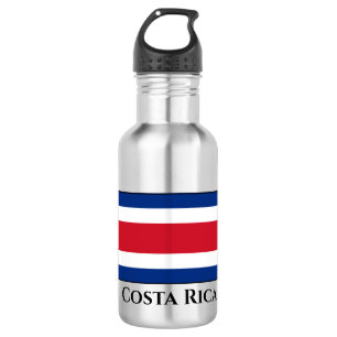 Costa Rica Flag Waterfles