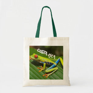 Costa Rica foto van roodoogmakende boomkikker Tote Bag