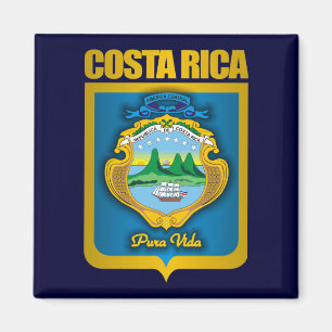 "Costa Rica Gold" cadeau-ideeën Magneet