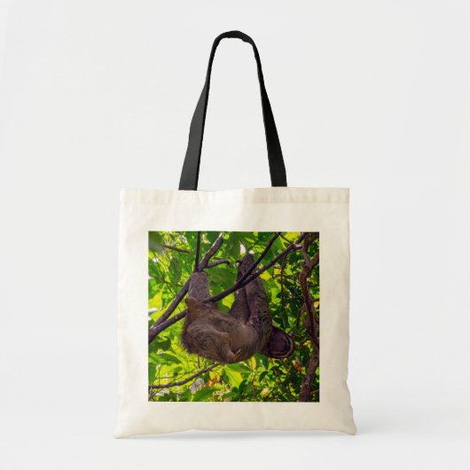 Costa Rica - Happy Lazy Sloth, Antonio Manuel NP Tote Bag (Voorkant)