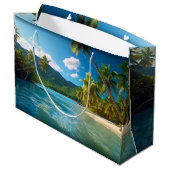 Costa Rica Island Paradise  Groot Cadeauzakje (Achterkant Gekanteld)