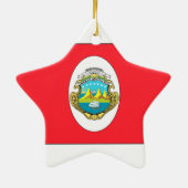 Costa Rica Keramisch Ornament (Achterkant)
