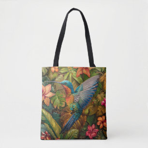Costa Rica kolibrie Canvas tas