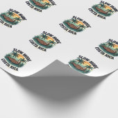 Costa Rica luiaard vintage vakantieshirt Cadeaupapier (Hoek)
