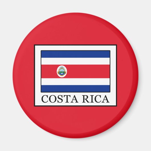 Costa Rica Magneet (Voorkant)