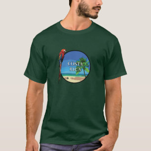 Costa Rica - Mannen - Dark T-Shirt