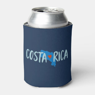 Costa Rica Map Souvenir Blikjeskoeler