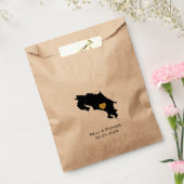 Costa Rica Mariage Faveur Traite Sacs, Sacs Cadeau (Scellé)