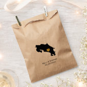 Costa Rica Mariage Faveur Traite Sacs, Sacs Cadeau (Coupé)