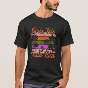 Costa Rica Meisjes Trip Matching Zomervakantie 3 T-shirt
