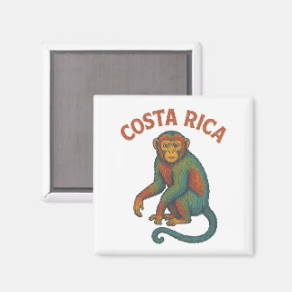 Costa Rica Monkey Magnet Magneet