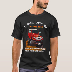 Costa Rica Off Road 4x4 4 Wheel Drive Mudd T-shirt