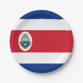 Costa Rica Papieren Bordje (Voorkant)