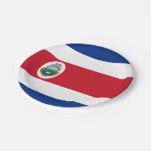 Costa Rica Papieren Bordje (Gekanteld)