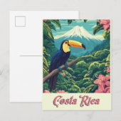 Costa Rica Paradise Briefkaart (Voorkant / Achterkant)