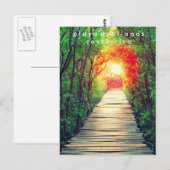 Costa Rica Playa Avellanas Mangrove Carte postale (Devant / Derrière)