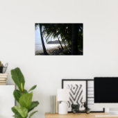 Costa Rica Playa Samara Poster (Bureau à domicile)