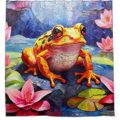 Costa Rica Poison Dart Grenouille rideaux douche (Devant)