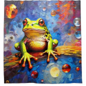 Costa Rica Poison Dart Grenouille rideaux douche (Devant)