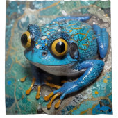 Costa Rica Poison Dart Grenouille rideaux douche (Devant)