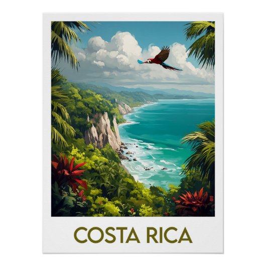 Costa Rica Poster (Devant)
