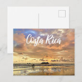 Costa Rica Pura Vida Briefkaart (Voorkant / Achterkant)