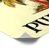 Costa Rica pura vida palmier affiche (Coin)