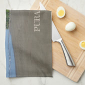 Costa Rica Pura Vida Theedoek (Quarter Fold)