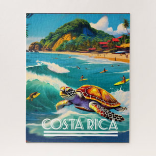 Costa Rica   Pura Vida Travel  Retro Legpuzzel