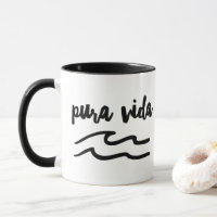 Costa Rica Pura Vida Wave Souvenir