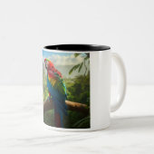 Costa Rica Rainforest - Mug de café de perroquet s (Devant droit)