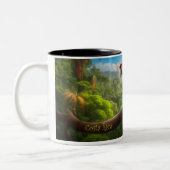 Costa Rica Rainforest - Mug de café de perroquet s (Gauche)