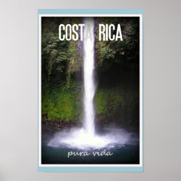 Costa Rica Reisposter Poster