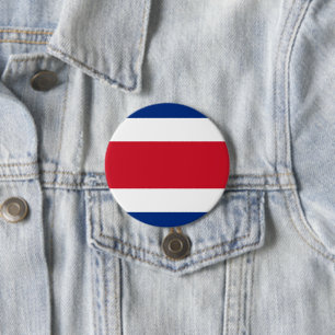Costa Rica Ronde Button 7,6 Cm